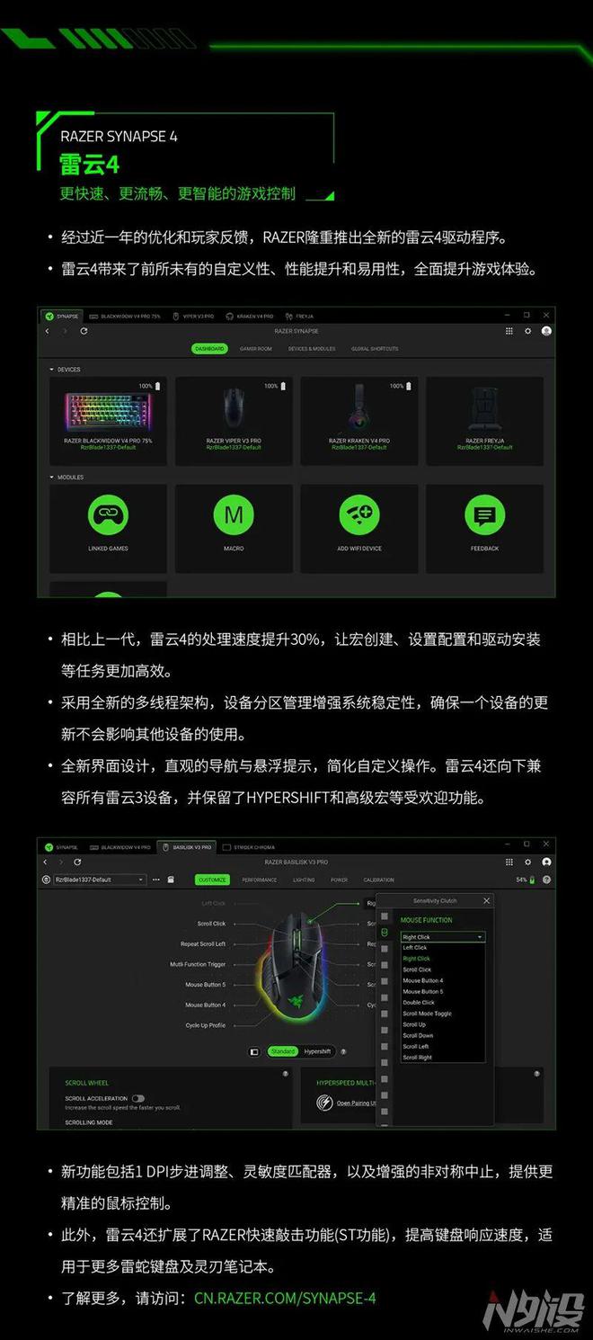 4 北海巨妖V4专业版、全新雷云4驱动J9数字平台RazerCon 202(图2)